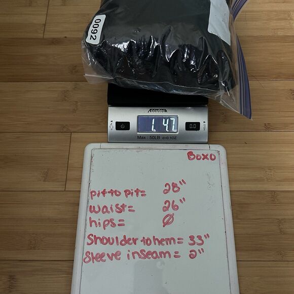 Focus Casual Life Womens Button Front Collared Tunic Top XL Black - Picture 12 of 12